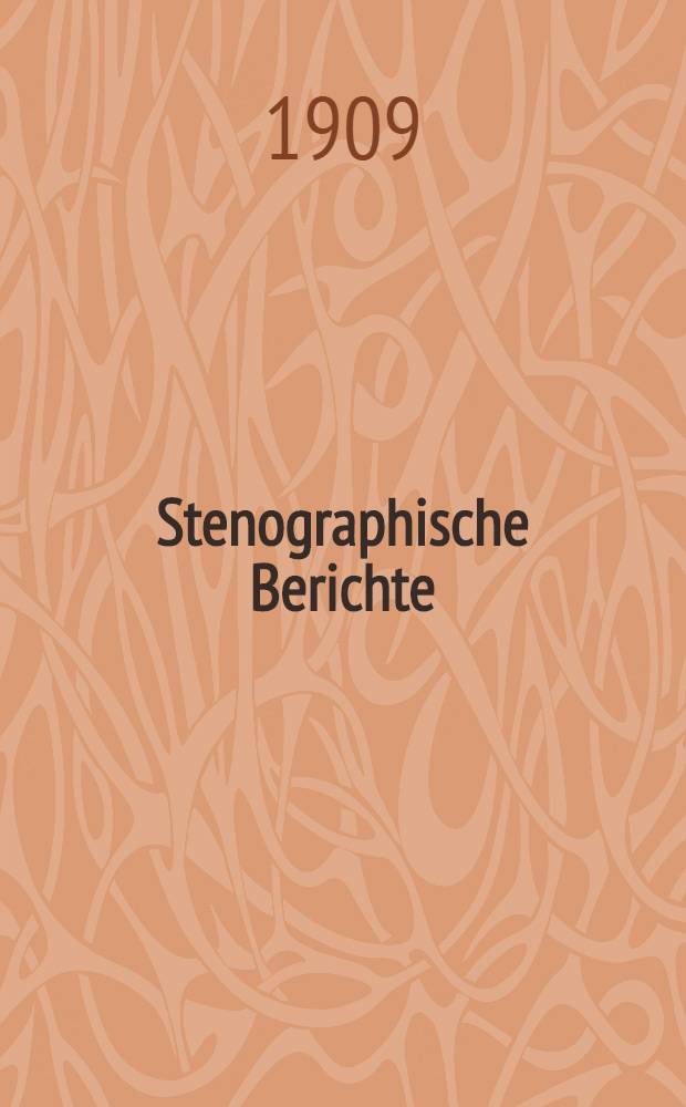Stenographische Berichte : XII. Legislaturperiode. 1. Session. [Bd. 27] : Anlagen zu den Stenographischen Berichten Nr. 1120 bis 1285