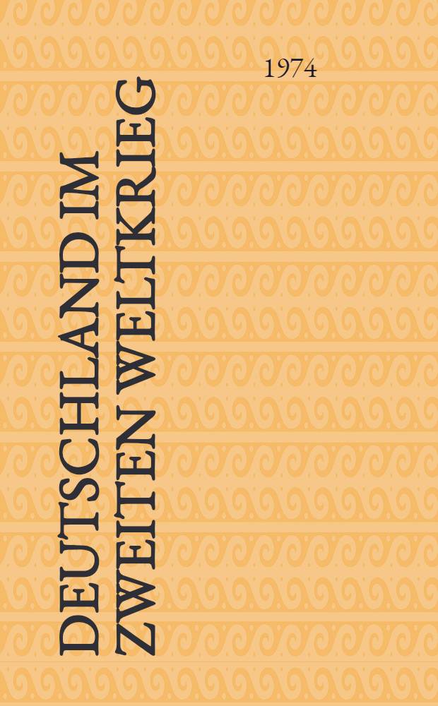 Deutschland im Zweiten Weltkrieg