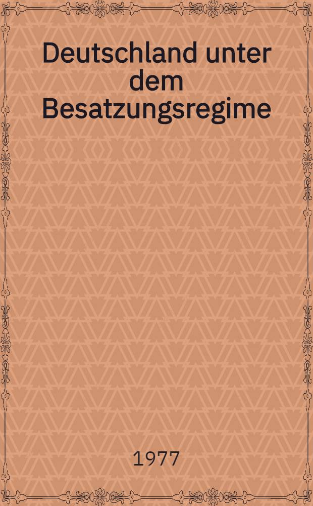 Deutschland unter dem Besatzungsregime : Die Viermächteverwaltung : Schuld und Sühne: die Kriegsverbrecherprozesse : Die Vertreibung aus den Ostgebieten
