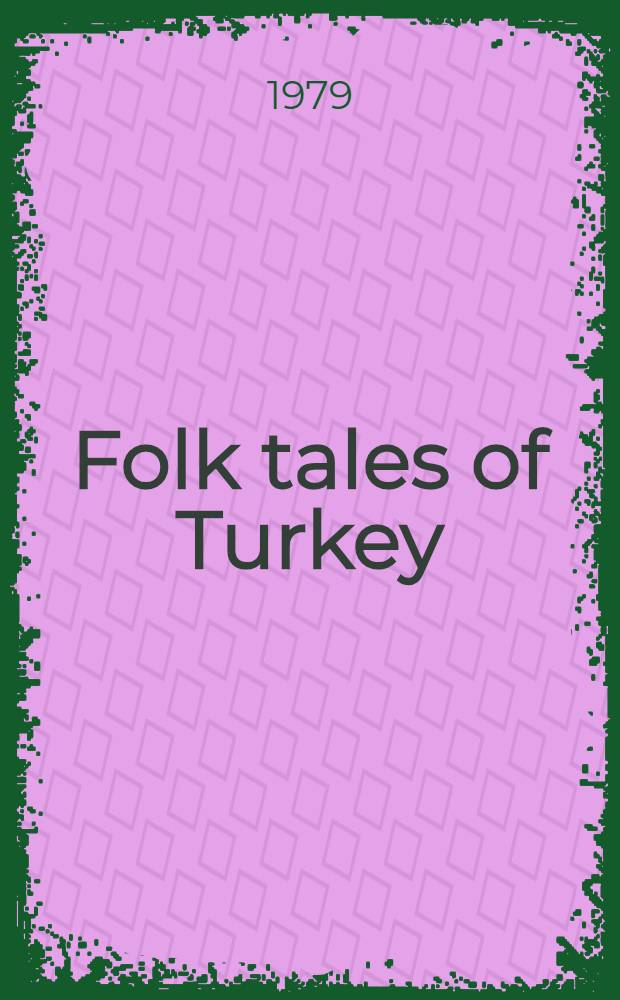 Folk tales of Turkey