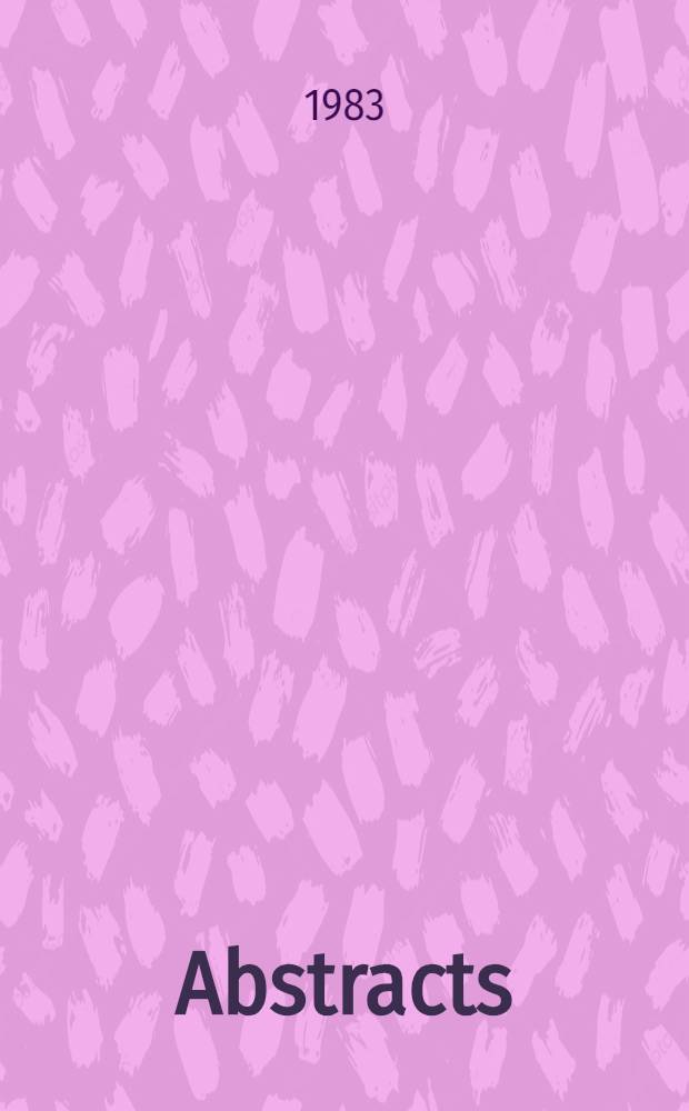 Abstracts