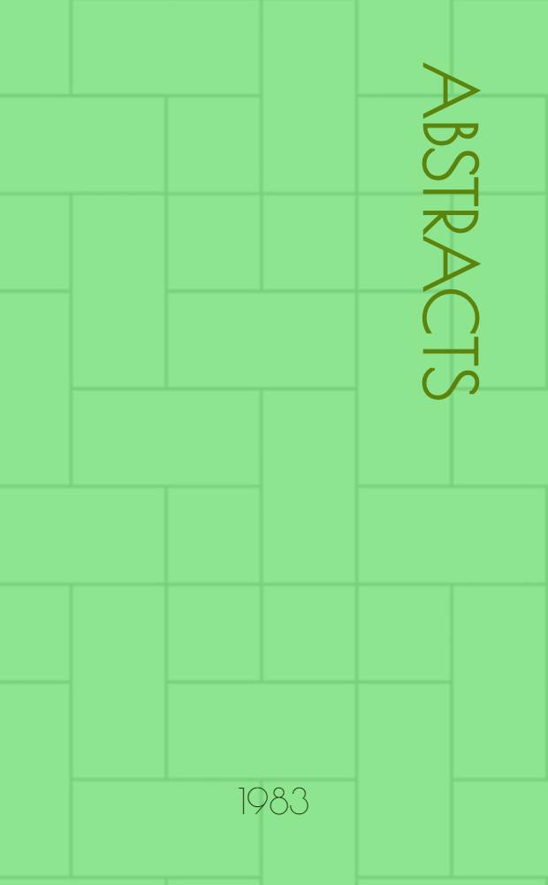 Abstracts