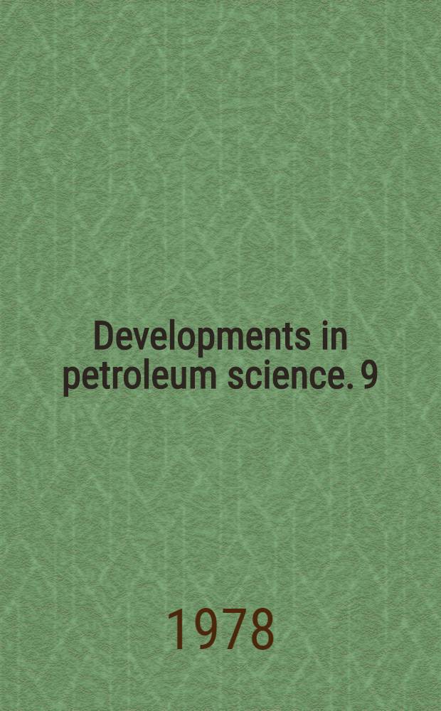 Developments in petroleum science. 9 : Compaction and fluid migration