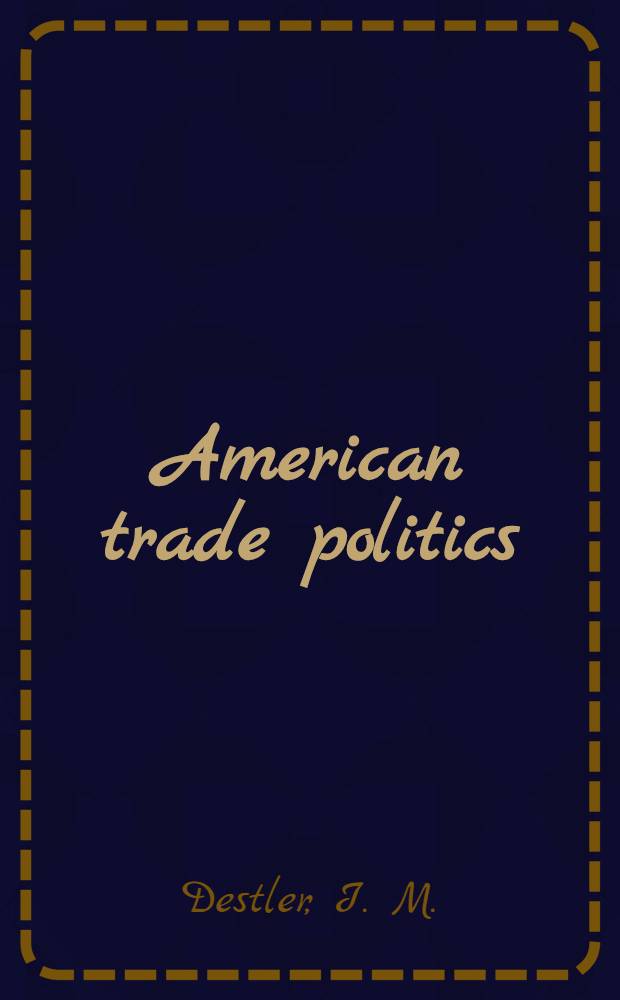 American trade politics