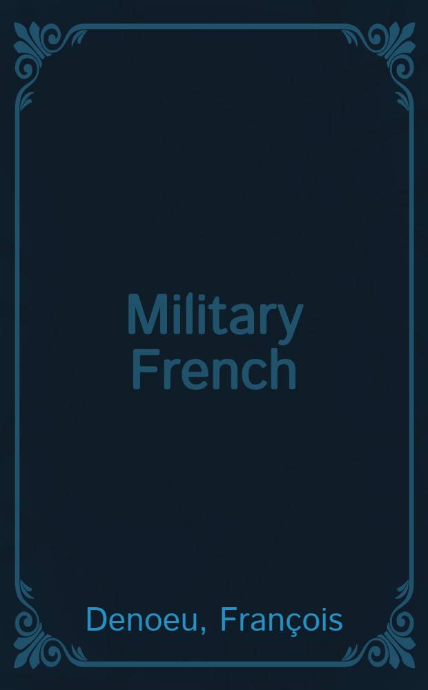 Military French