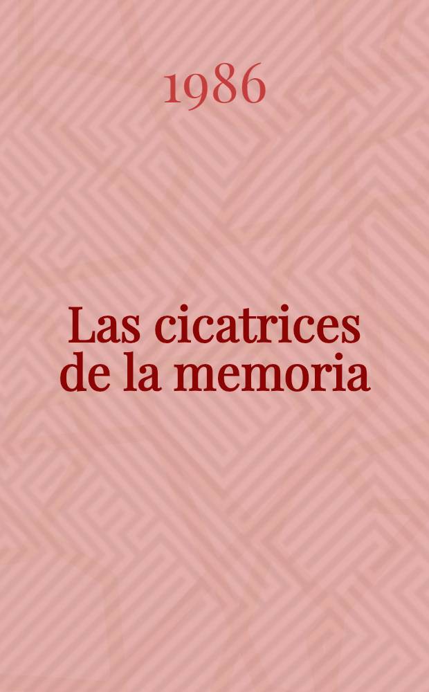 Las cicatrices de la memoria : (Finale: Allegro ma non troppo) : Pieza