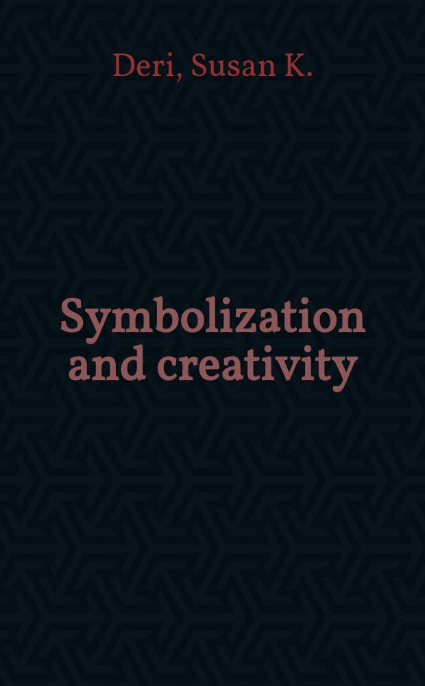 Symbolization and creativity