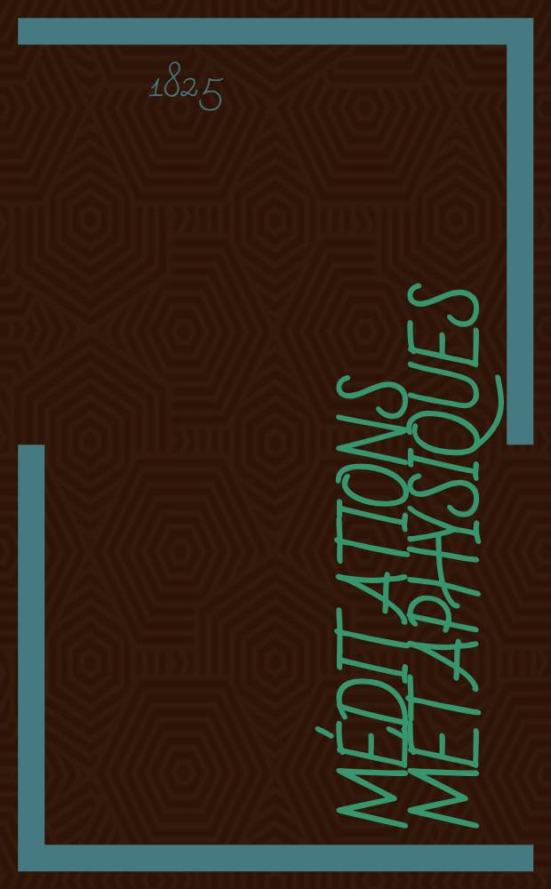 Méditations métaphysiques