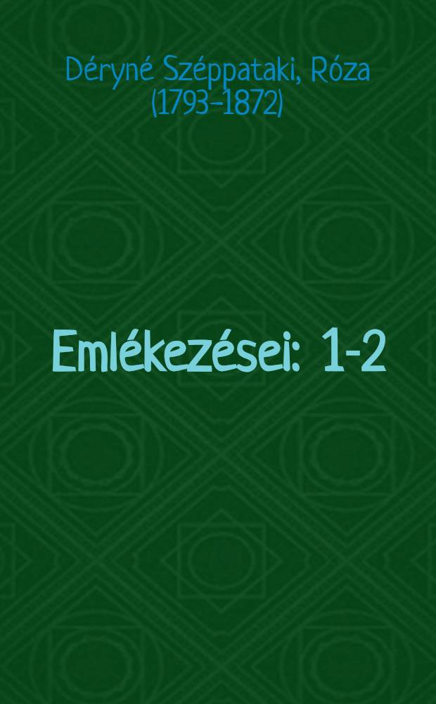 Eml&eacute;kez&eacute;sei : 1-2