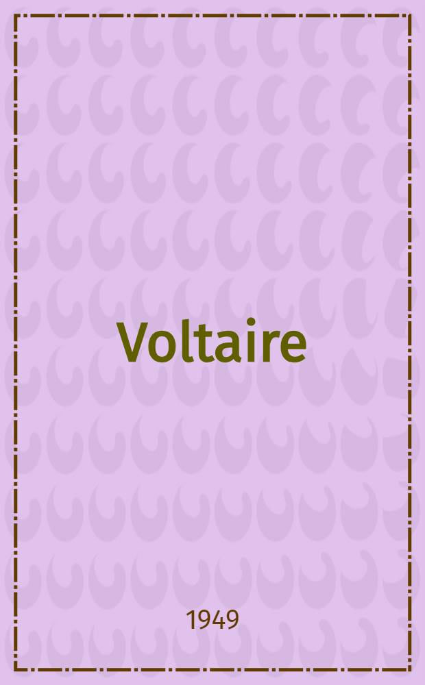 Voltaire