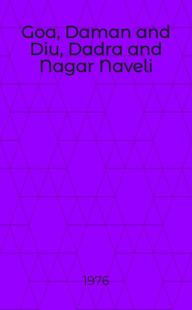 Goa, Daman and Diu, Dadra and Nagar Naveli