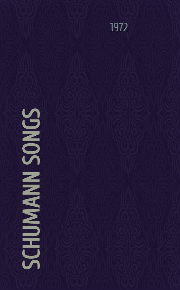 Schumann songs