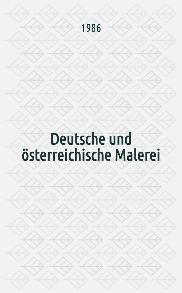Deutsche und österreichische Malerei : Album