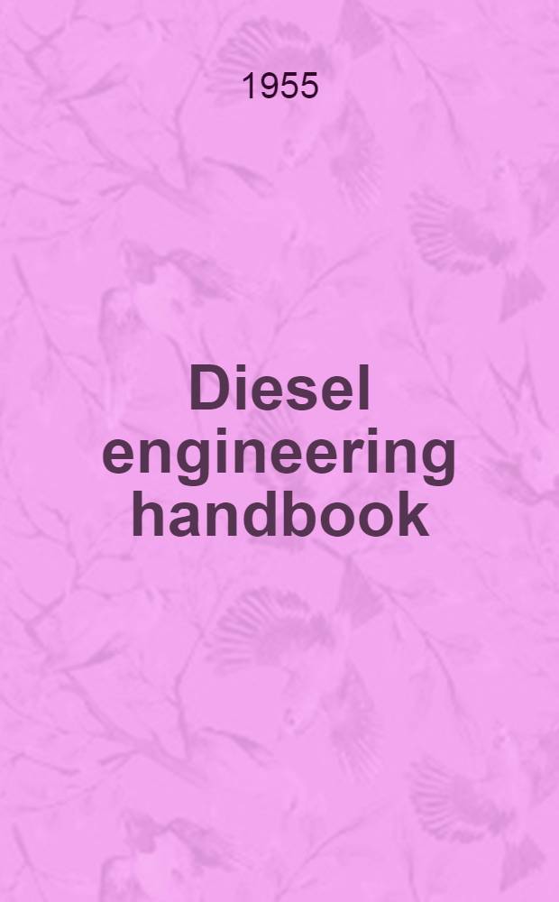 Diesel engineering handbook