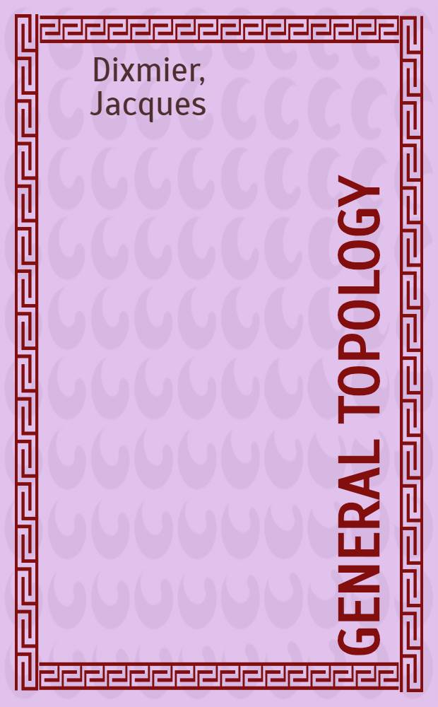 General topology