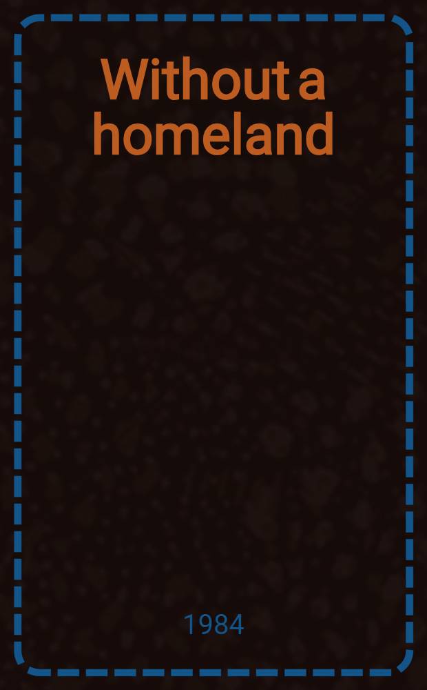 Without a homeland