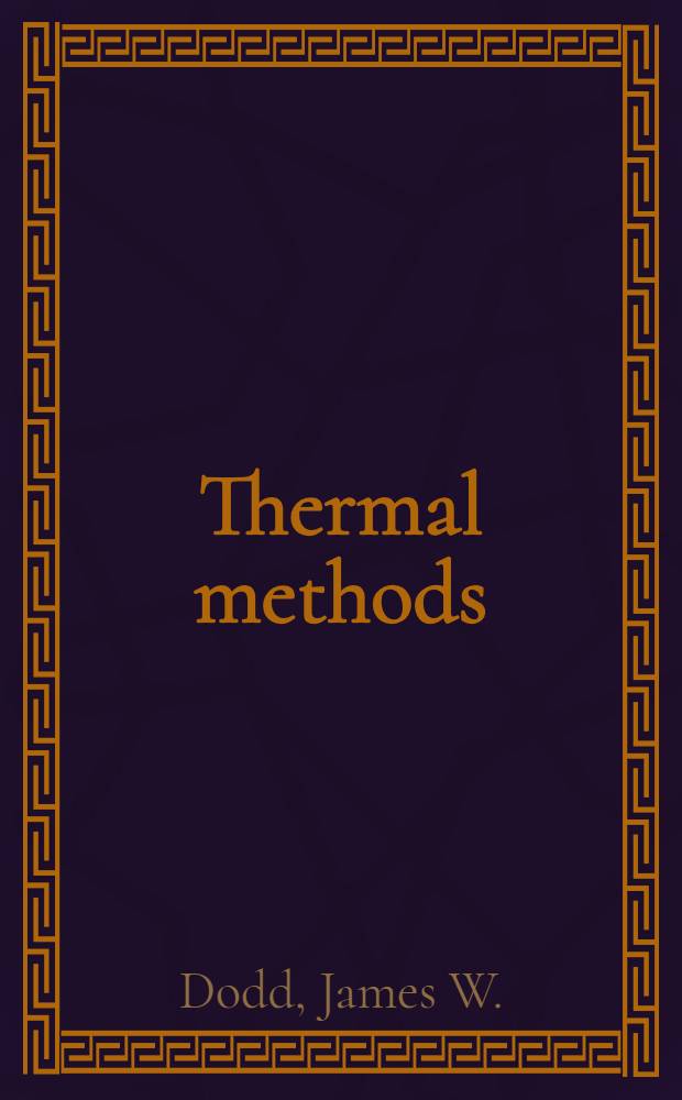 Thermal methods