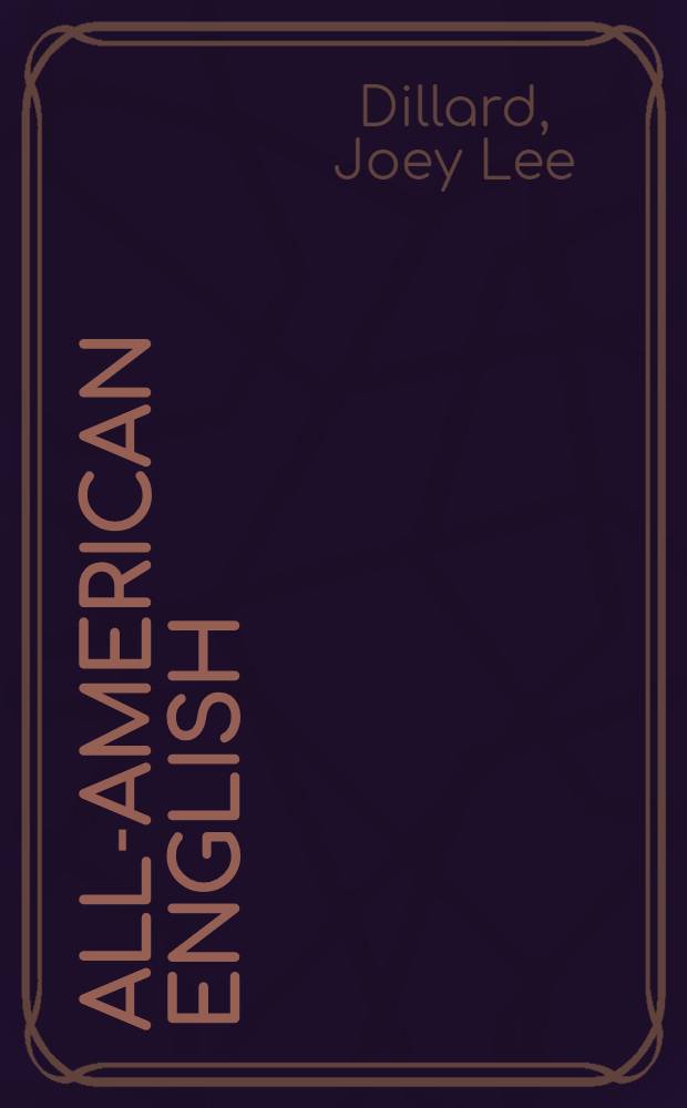 All-American English