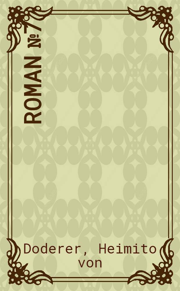 Roman № 7