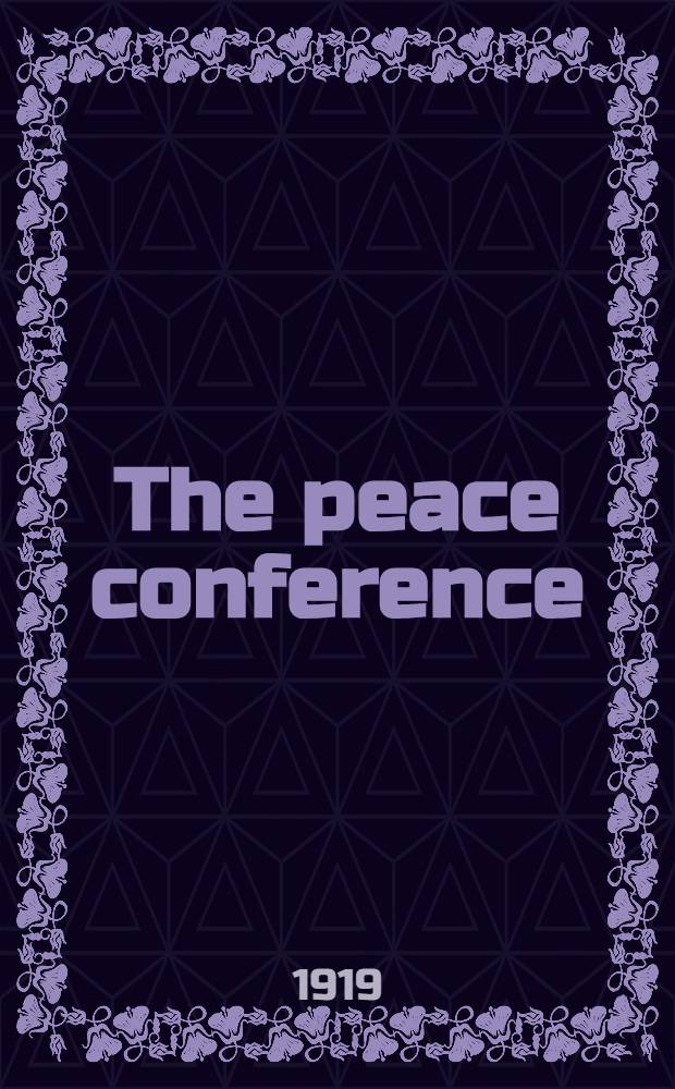 The peace conference