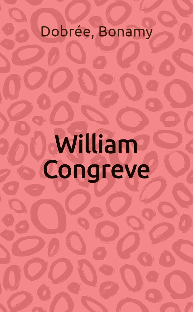 William Congreve