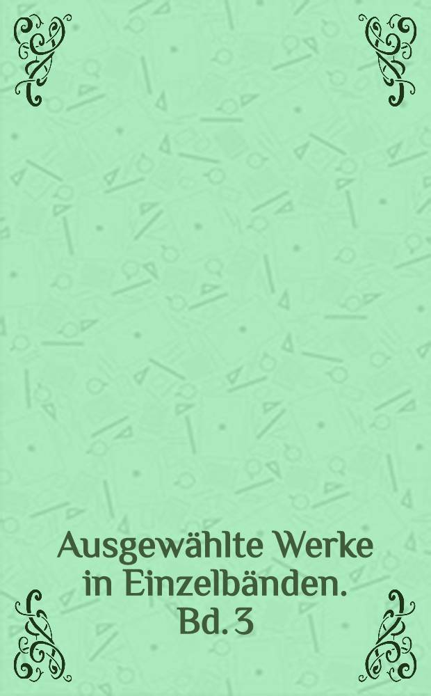 Ausgewählte Werke in Einzelbänden. [Bd. 3] : Reise in Polen