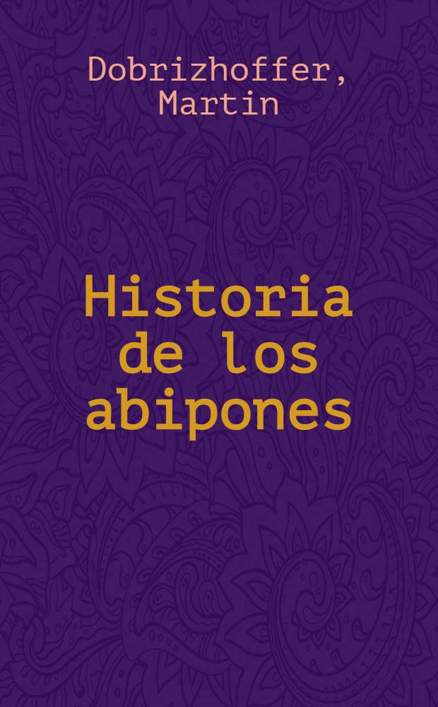 Historia de los abipones