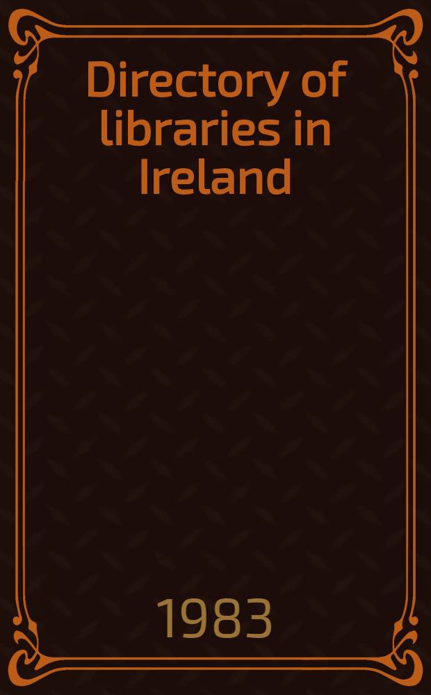 Directory of libraries in Ireland