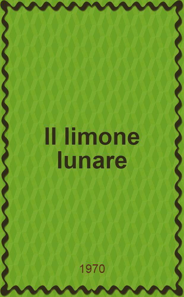 Il limone lunare