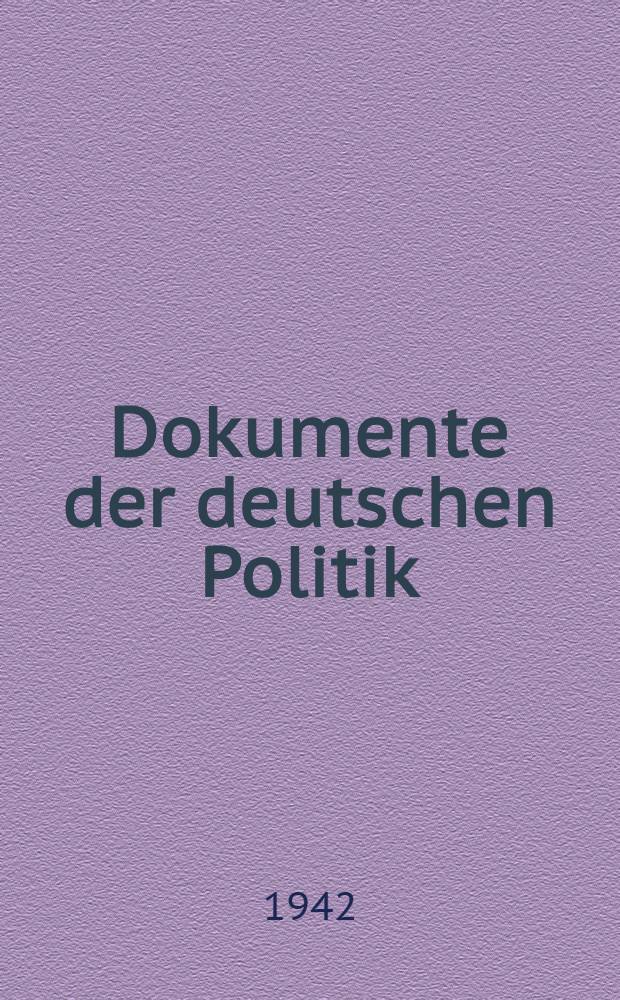 Dokumente der deutschen Politik : R.: Das Reich Adolf Hitlers. Bd. 6 : Großdeutschland, 1938