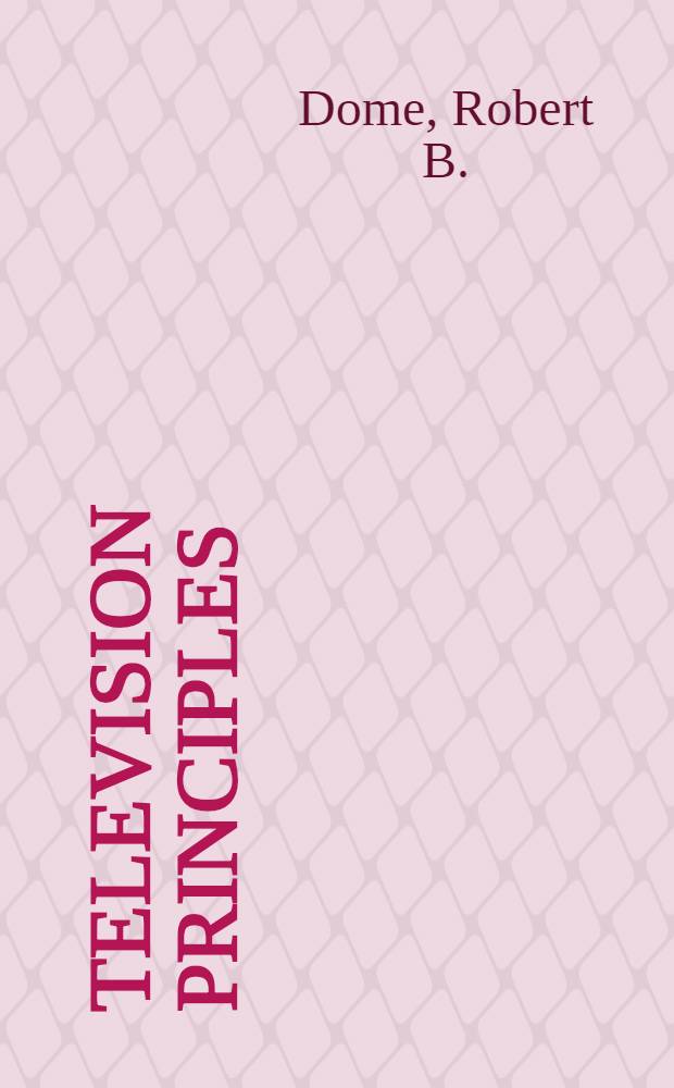 Television principles