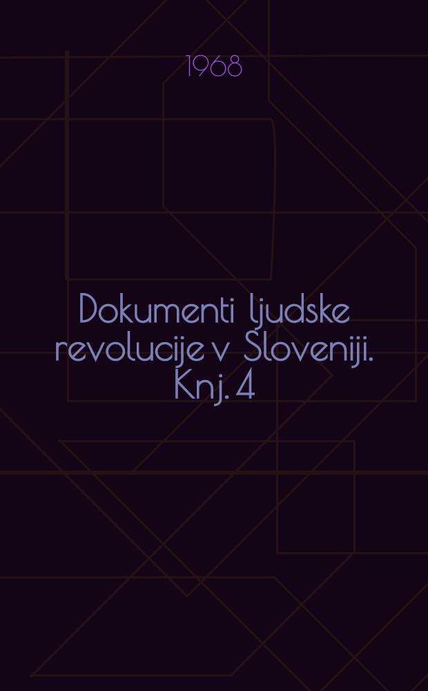Dokumenti ljudske revolucije v Sloveniji. Knj. 4 : November 1942 - december 1942
