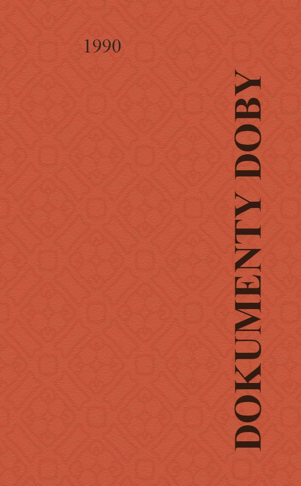 Dokumenty doby