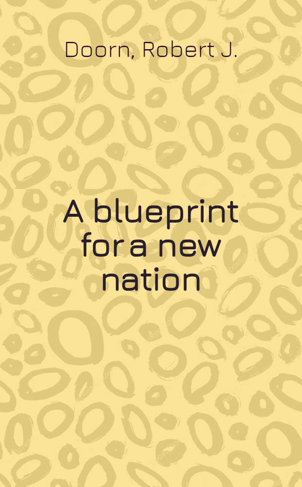 A blueprint for a new nation : The structure of the Na-Griamel federation