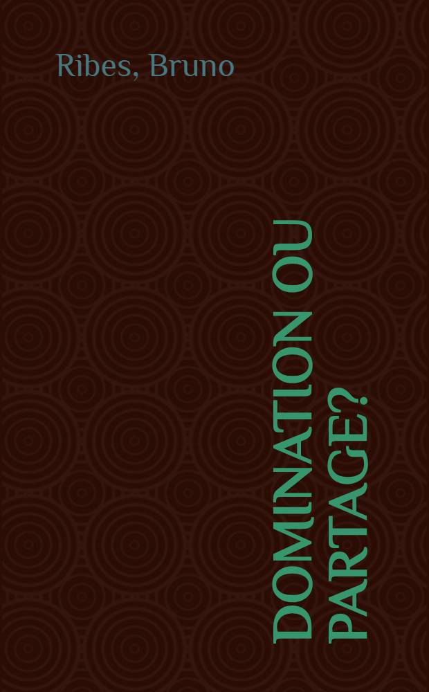 Domination ou partage? : Développement endogène et transfert des connaissance