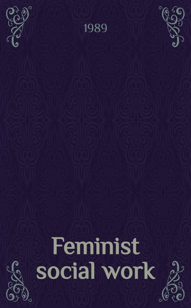 Feminist social work