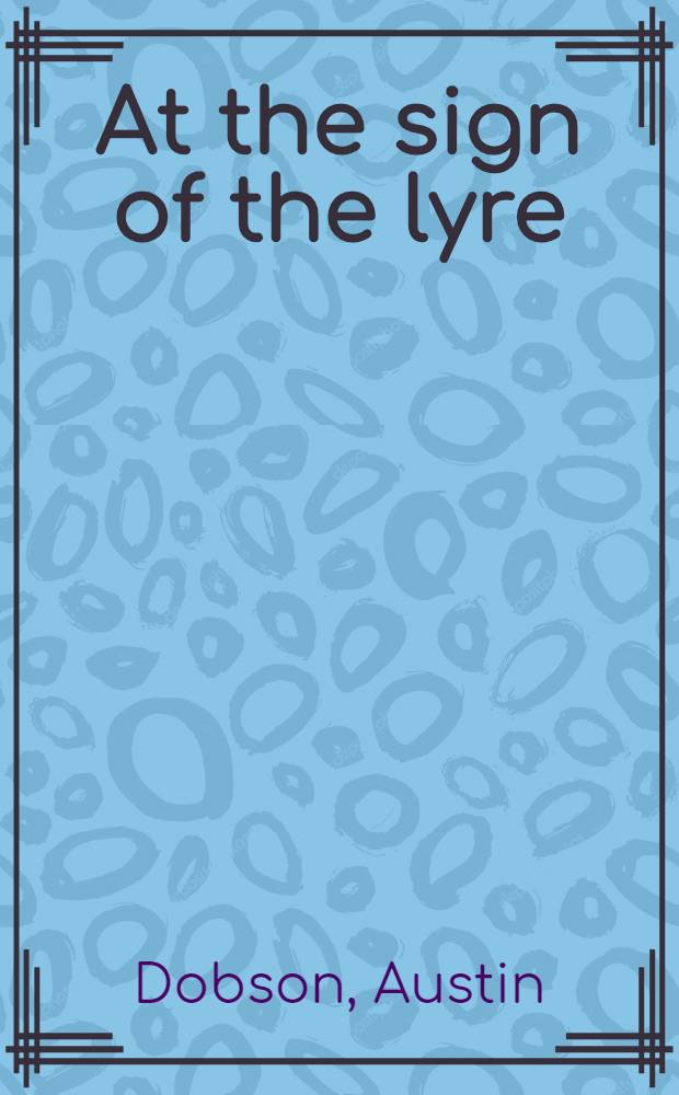 At the sign of the lyre