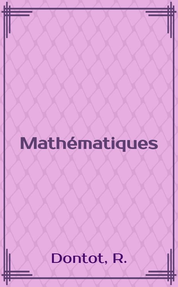 Mathématiques