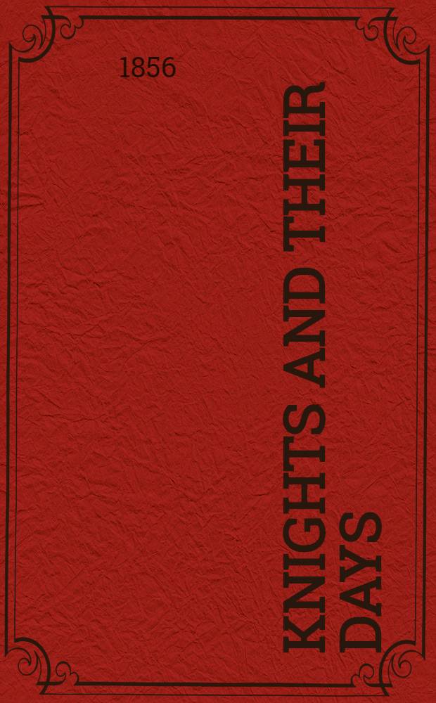 Knights and their days