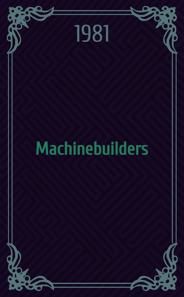 Machinebuilders
