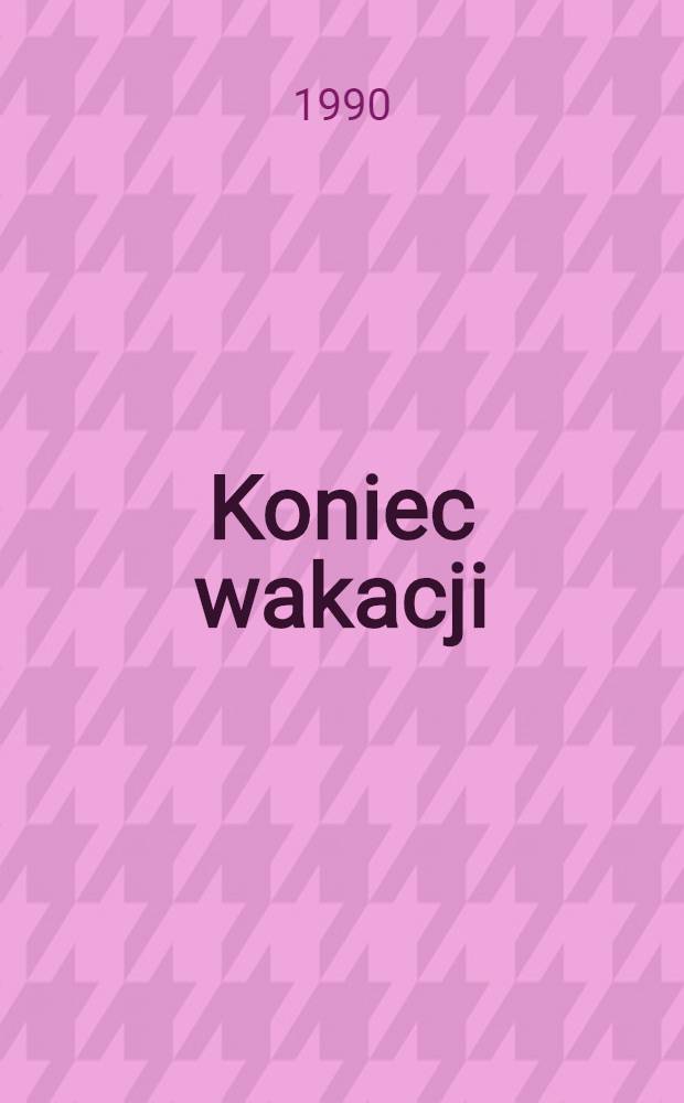 Koniec wakacji
