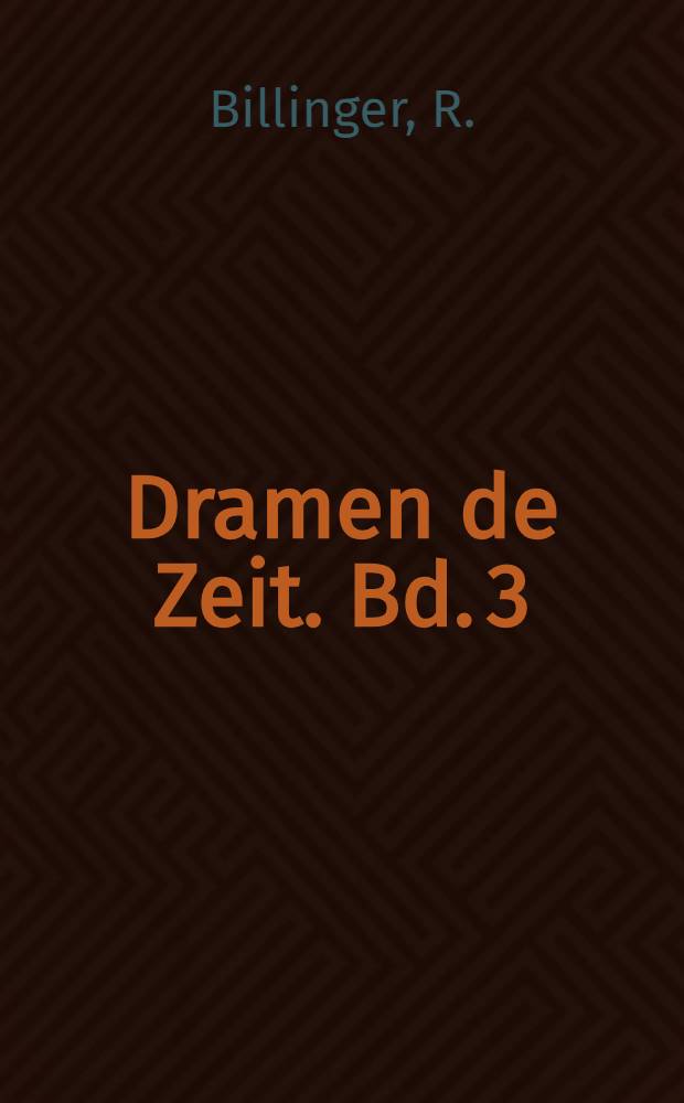 Dramen de Zeit. Bd. 3 : Rauhnacht