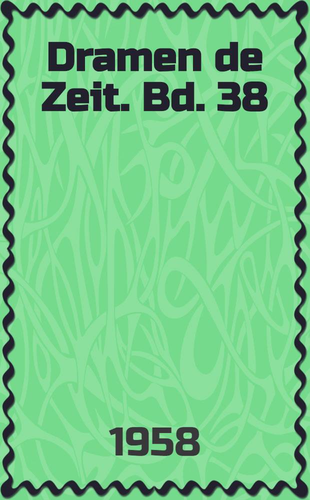 Dramen de Zeit. Bd. 38 : Absturz