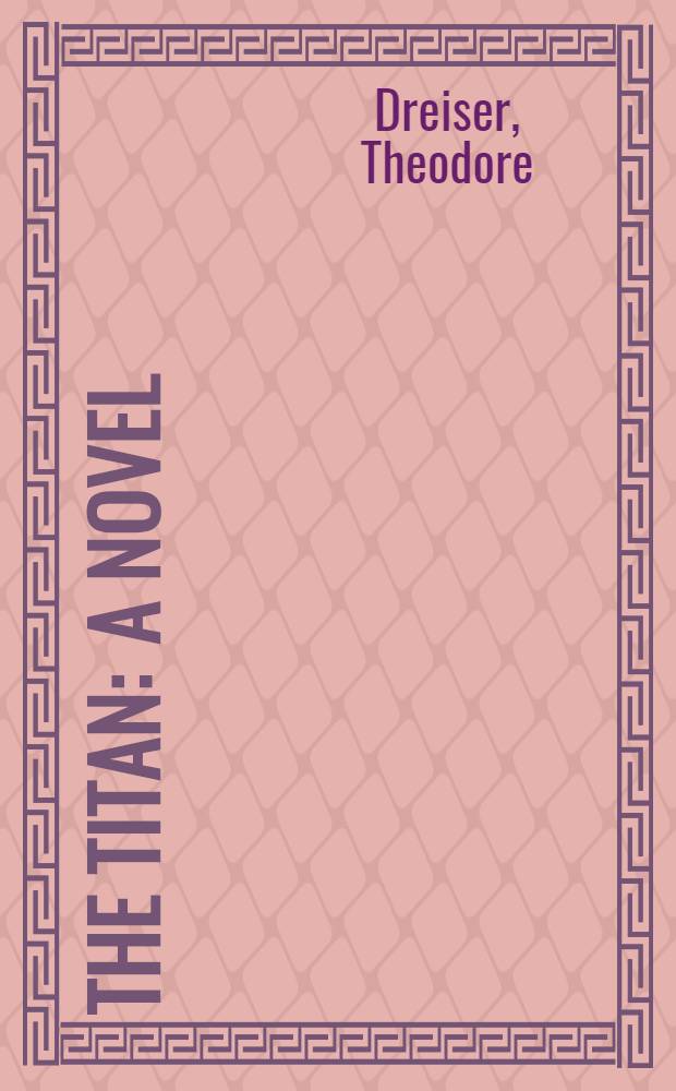 The titan : A novel