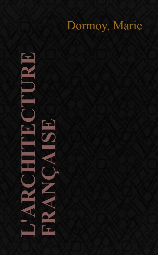 L'architecture française