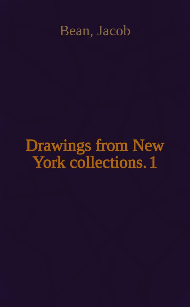 Drawings from New York collections. 1 : The Italian Renaissance
