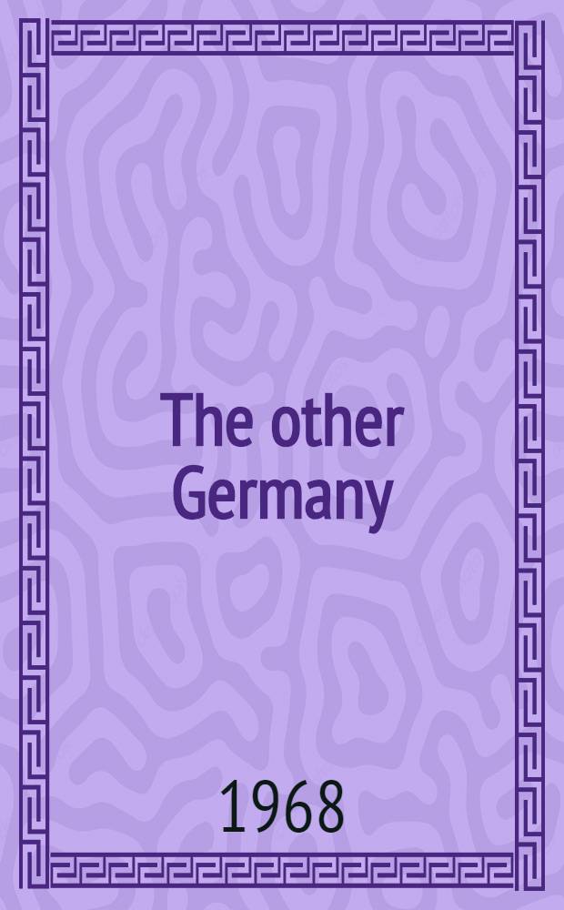 The other Germany