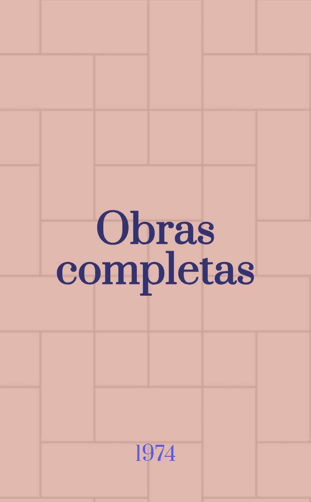 Obras completas