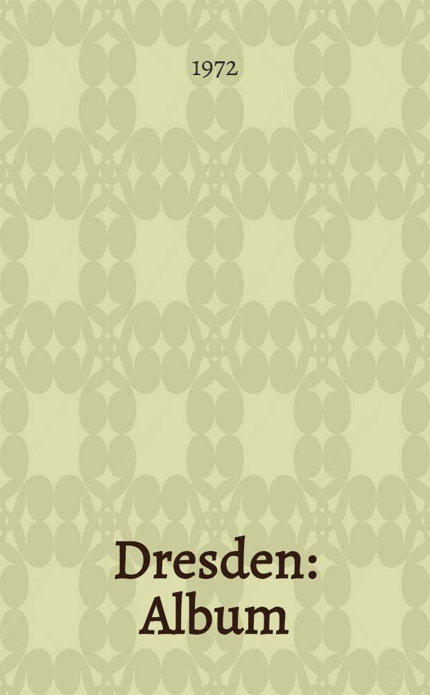 Dresden : Album