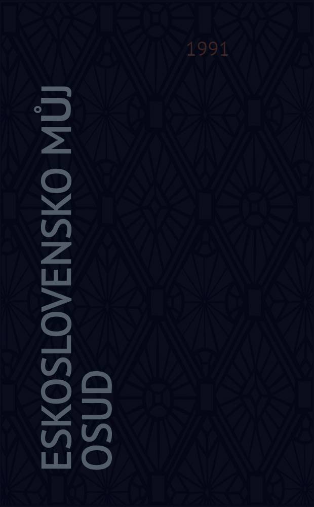 Československo můj osud : Kniha života čes. demokrata 20. stol. Sv. 1. Kn. 2 : Emigrac&iacute; e v&iacute;tězstv&iacute;